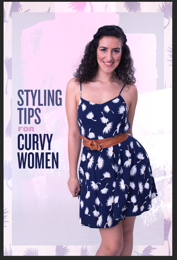 curvy how to wear a belt with a dress plus size